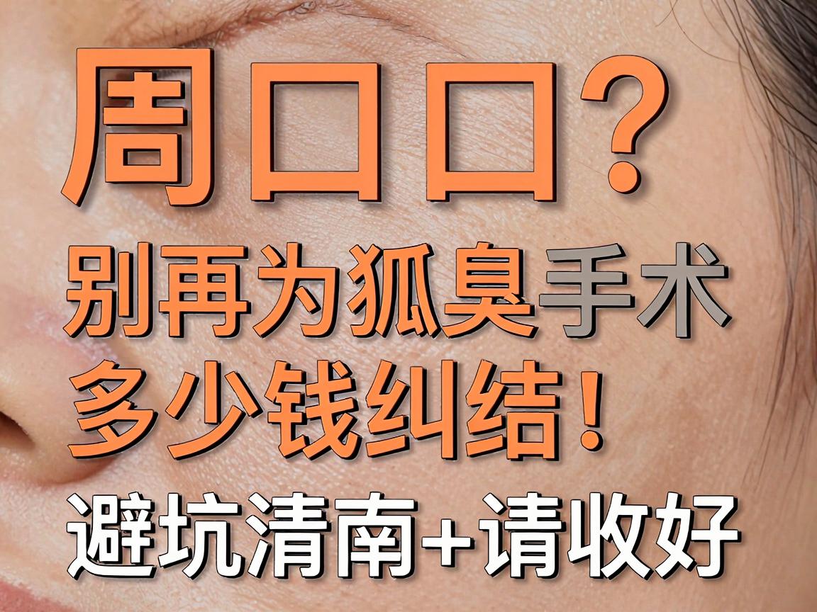 周口狐臭手术多少钱？别再为狐臭手术多少钱纠结，这份费用清单+避坑指南请收好