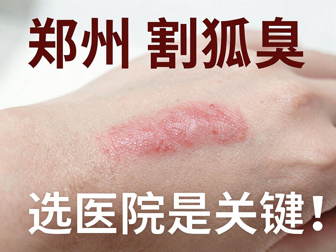 郑州割狐臭，选对医院是关键，郑州割狐臭医院怎么选才靠谱？