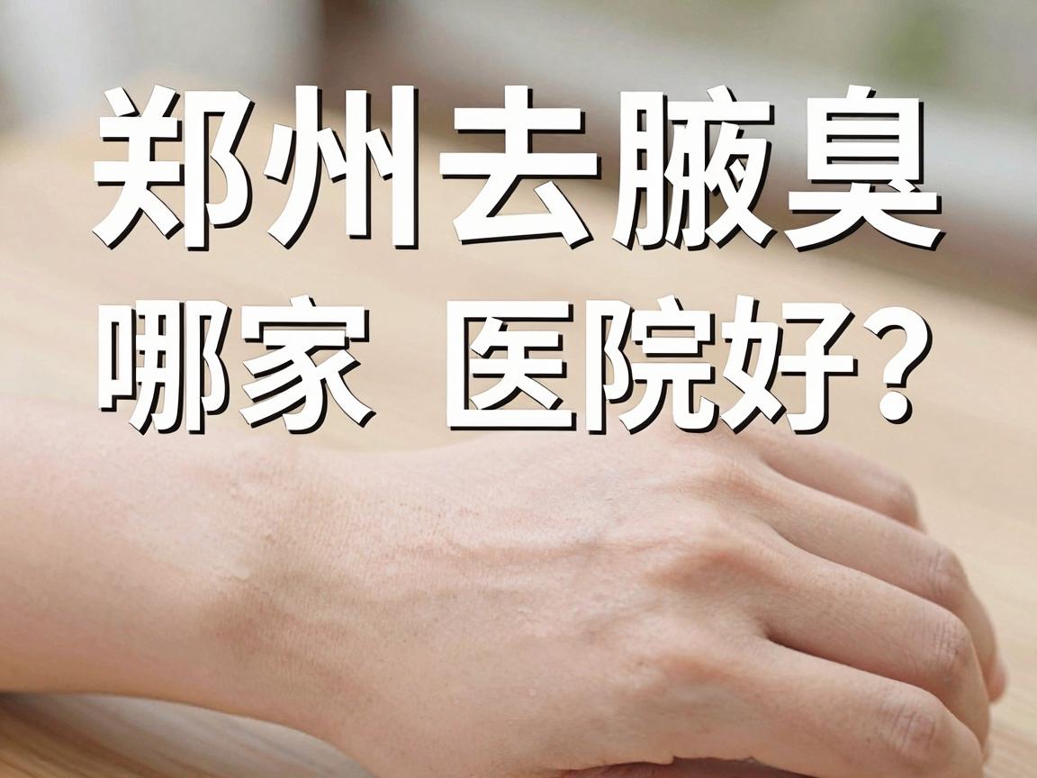 郑州去腋臭哪家医院好?选对医院,告别腋臭困扰 郑州去腋臭哪家医院好?选对医院,告别腋臭困扰