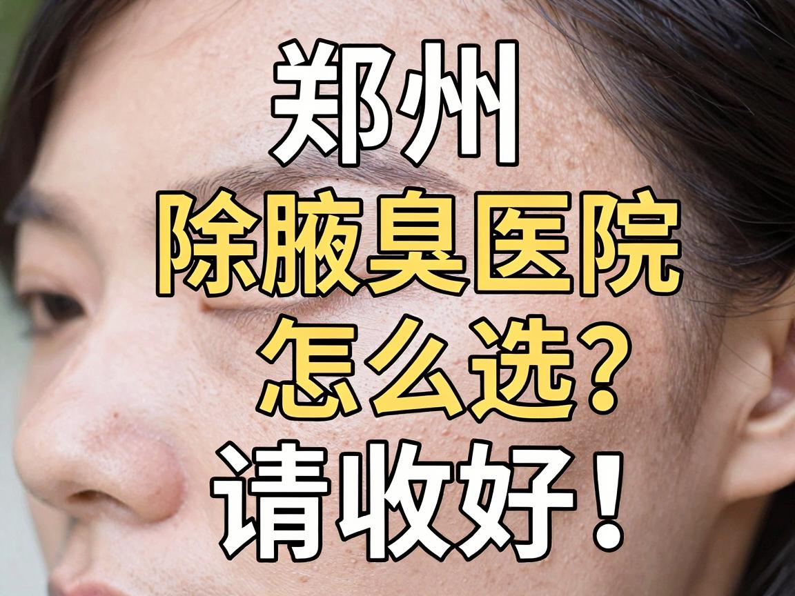 郑州除腋臭医院怎么选?这份除腋臭攻略请收好! 郑州除腋臭医院怎么选?这份除腋臭攻略请收好!