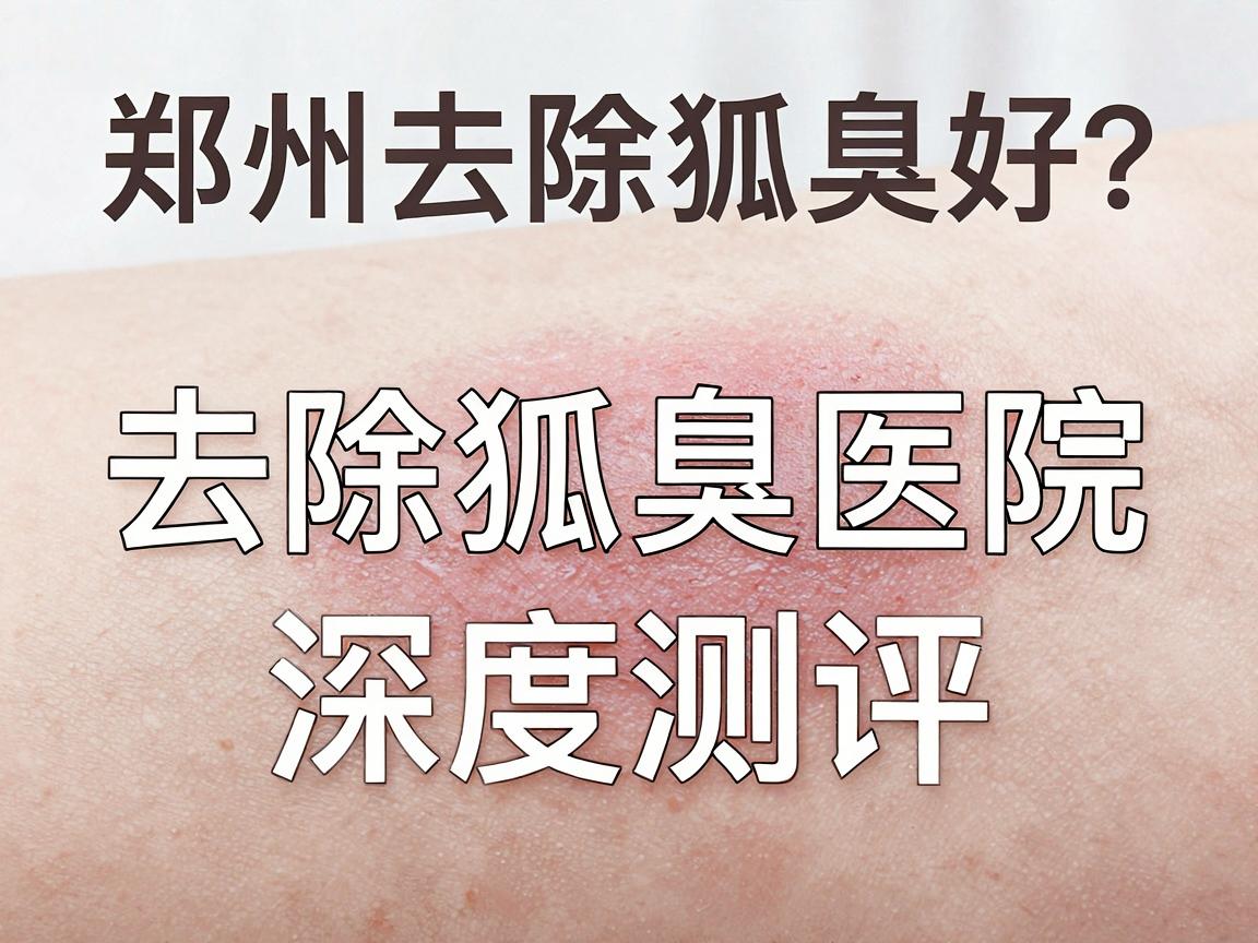 郑州去除狐臭医院哪家好？专业去除狐臭医院深度测评，帮你找到靠谱选择
