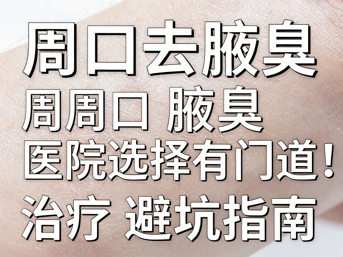 周口去腋臭,医院选择有门道,周口腋臭治疗医院避坑指南 周口去腋臭,医院选择有门道,周口腋臭治疗医院避坑指南