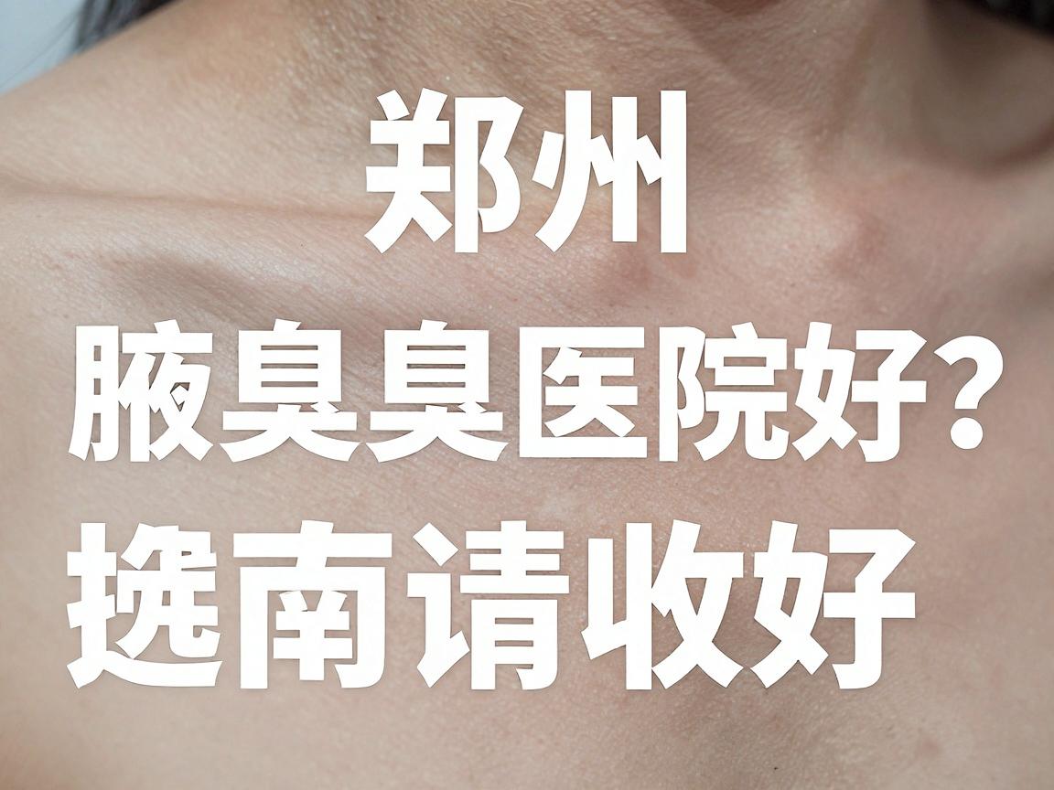 郑州腋臭医院哪家好?这份腋臭医院选择指南请收好 郑州腋臭医院哪家好?这份腋臭医院选择指南请收好