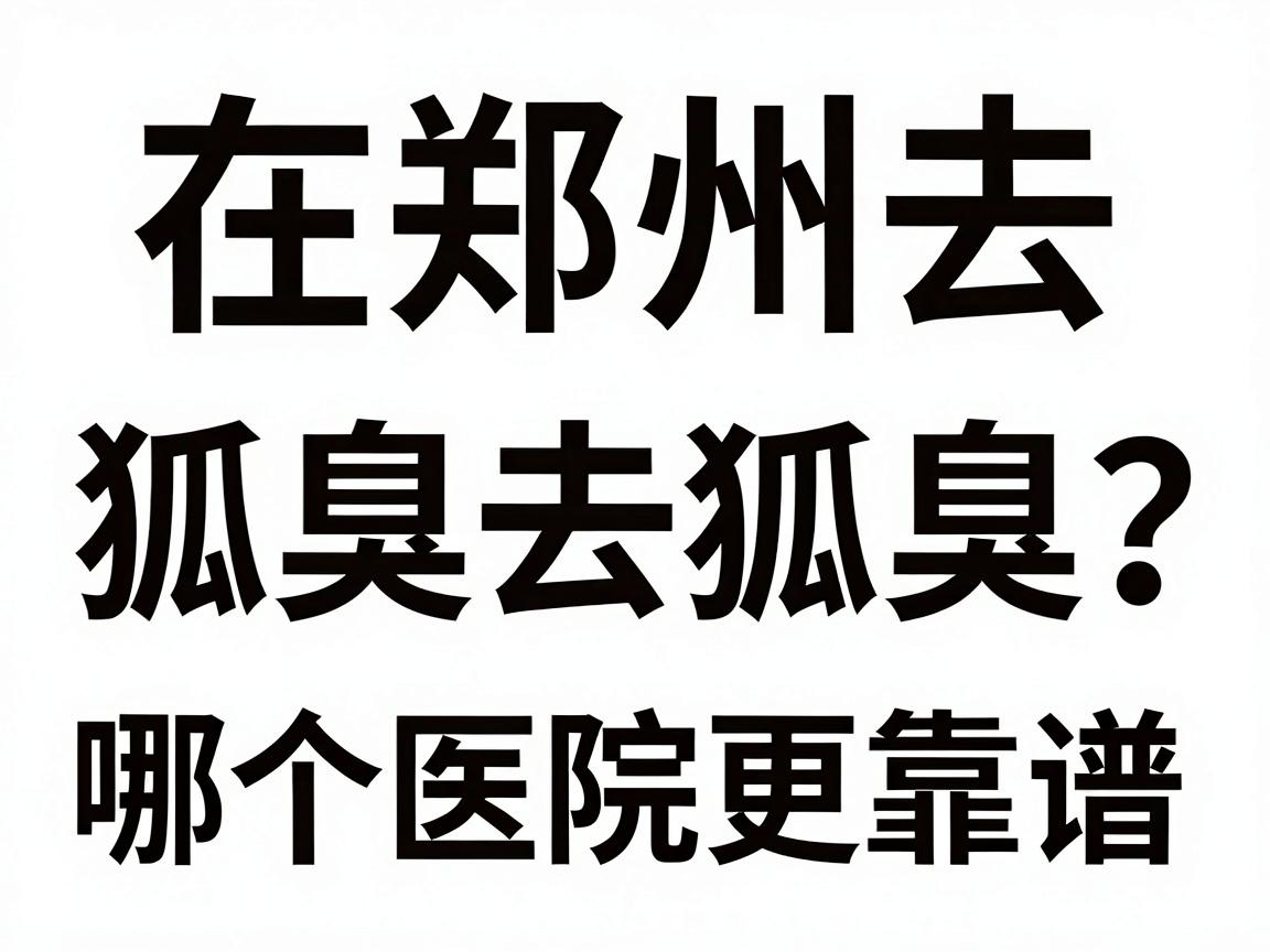 在郑州去狐臭哪个医院好?实测对比郑州去狐臭哪个医院更靠谱 在郑州去狐臭哪个医院好?实测对比郑州去狐臭哪个医院更靠谱
