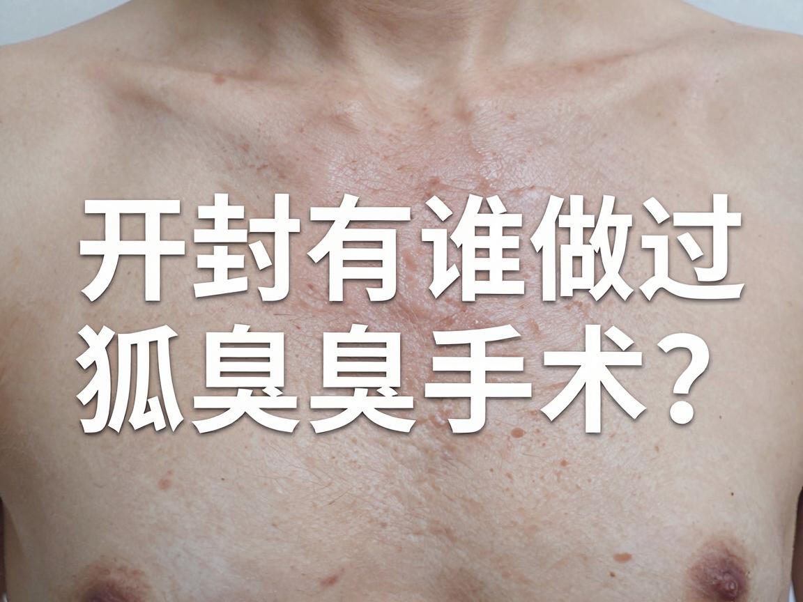 开封有谁做过狐臭手术？开封狐臭患者术后真实反馈与手术选择分析