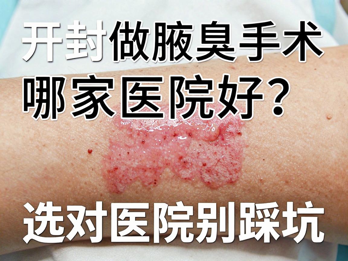 开封做腋臭手术,哪家医院好?选对医院别踩坑 开封做腋臭手术,哪家医院好?选对医院别踩坑