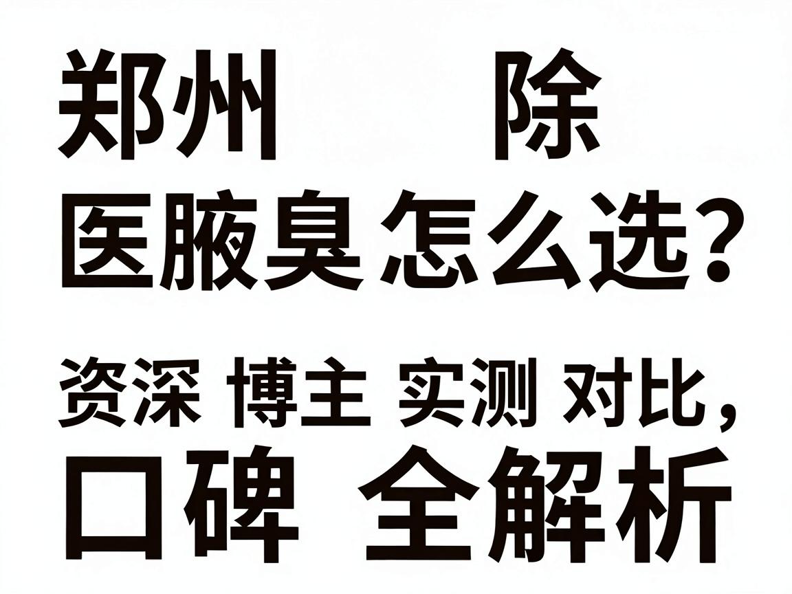 郑州除腋臭医院怎么选?资深博主实测对比,除腋臭医院口碑全解析 郑州除腋臭医院怎么选?资深博主实测对比,除腋臭医院口碑全解析