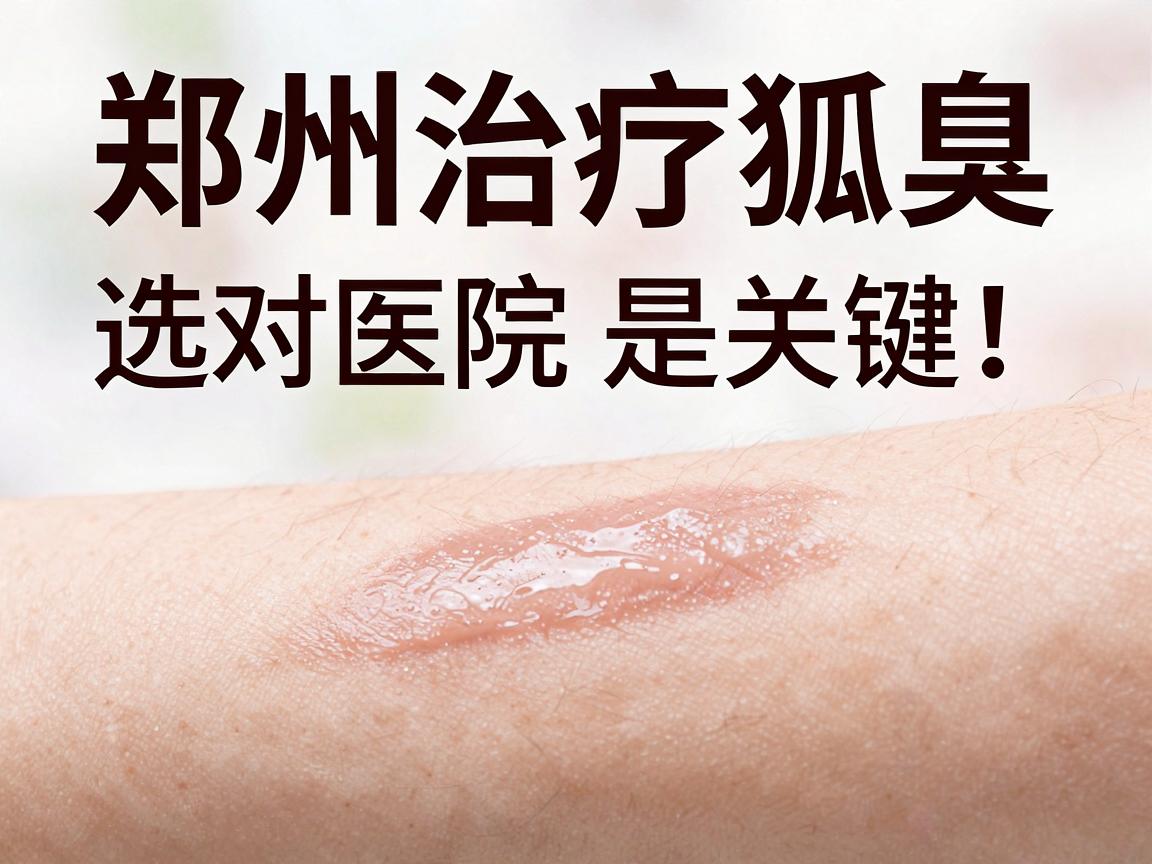 郑州治疗狐臭,选对医院是关键!解密狐臭治疗的科学方法 郑州治疗狐臭,选对医院是关键!解密狐臭治疗的科学方法