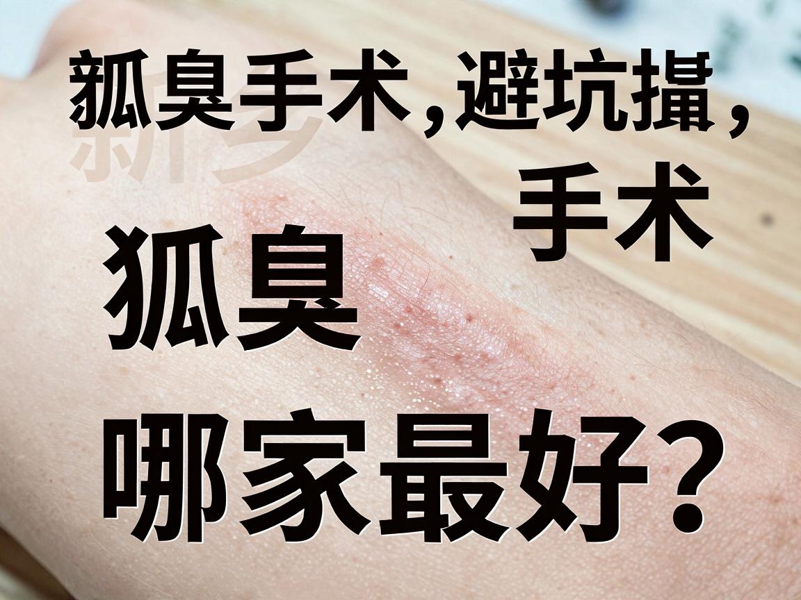 新乡狐臭手术哪家最好？这篇狐臭手术避坑指南你得看