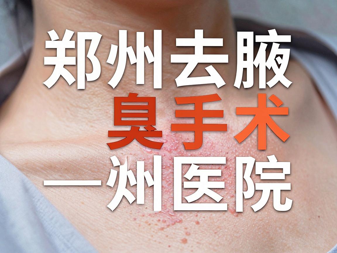 郑州去腋臭手术,选对医院,告别腋臭困扰—腋臭手术专家详解郑州去腋臭最佳选择 郑州去腋臭手术,选对医院,告别腋臭困扰—腋臭手术专家详解郑州去腋臭最佳选择
