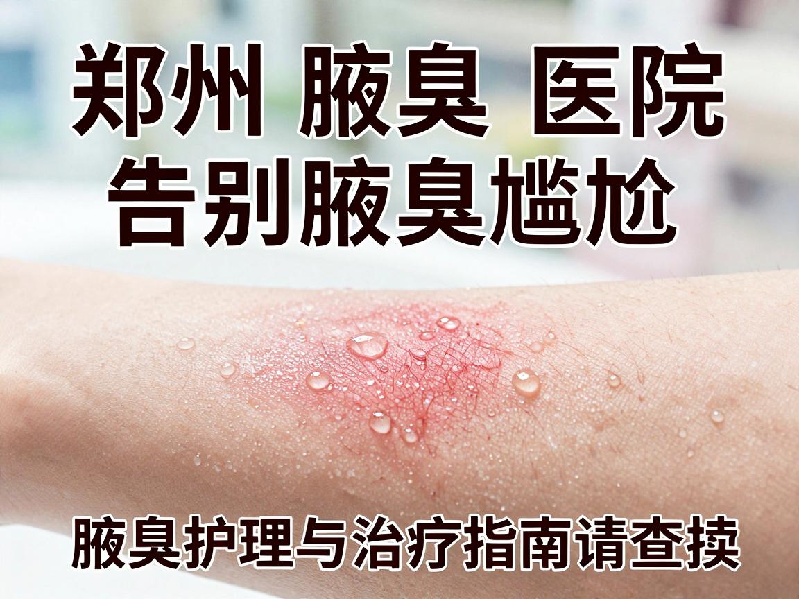 郑州腋臭医院,告别腋臭尴尬,这份腋臭护理与治疗指南请查收 郑州腋臭医院,告别腋臭尴尬,这份腋臭护理与治疗指南请查收