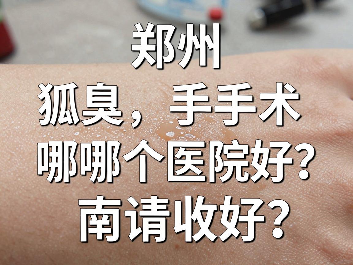 郑州狐臭手术哪个医院好?这份狐臭手术医院选择指南请收好 郑州狐臭手术哪个医院好?这份狐臭手术医院选择指南请收好