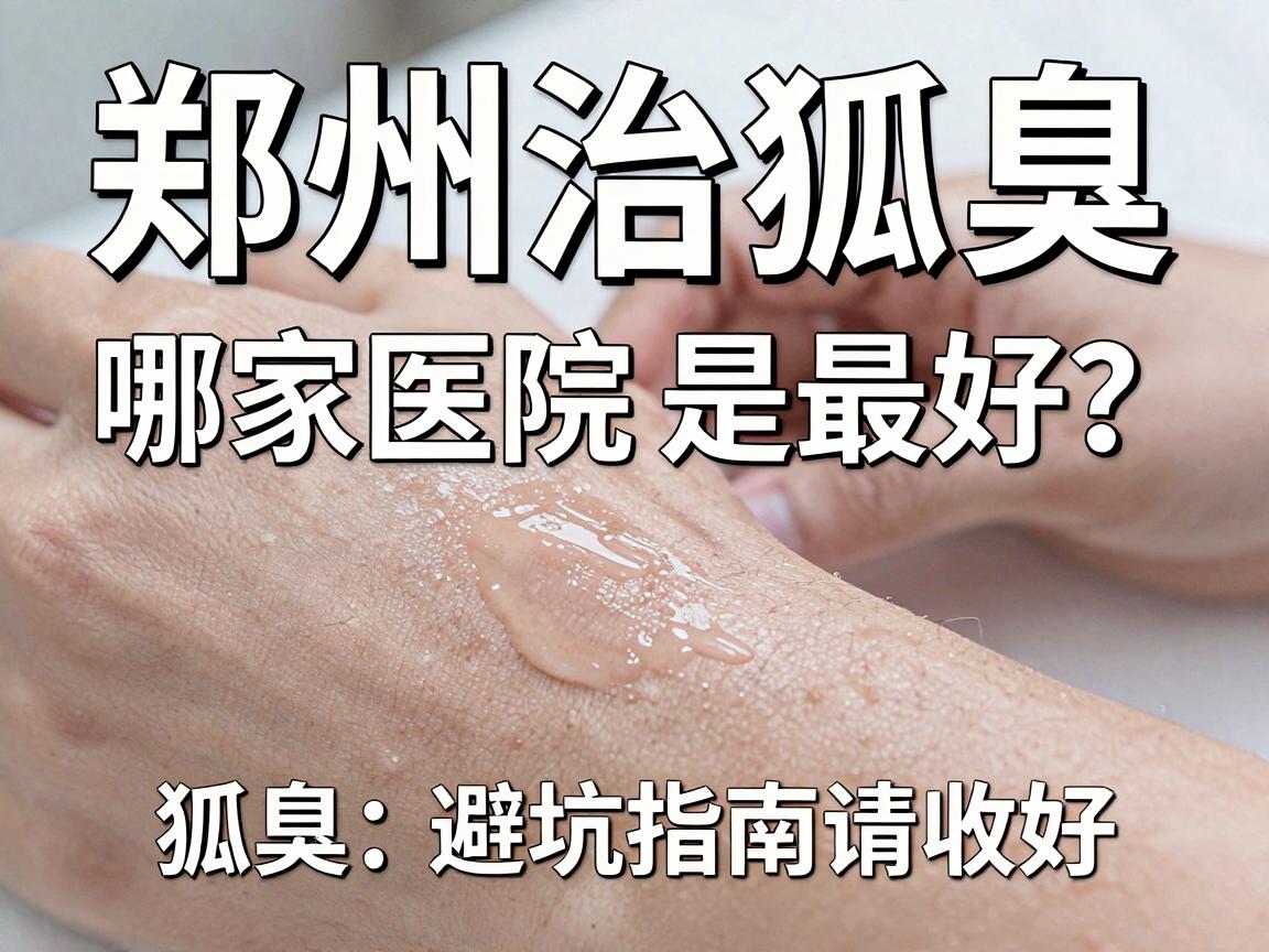 郑州治狐臭，哪家医院是最好？这份狐臭医院避坑指南请收好