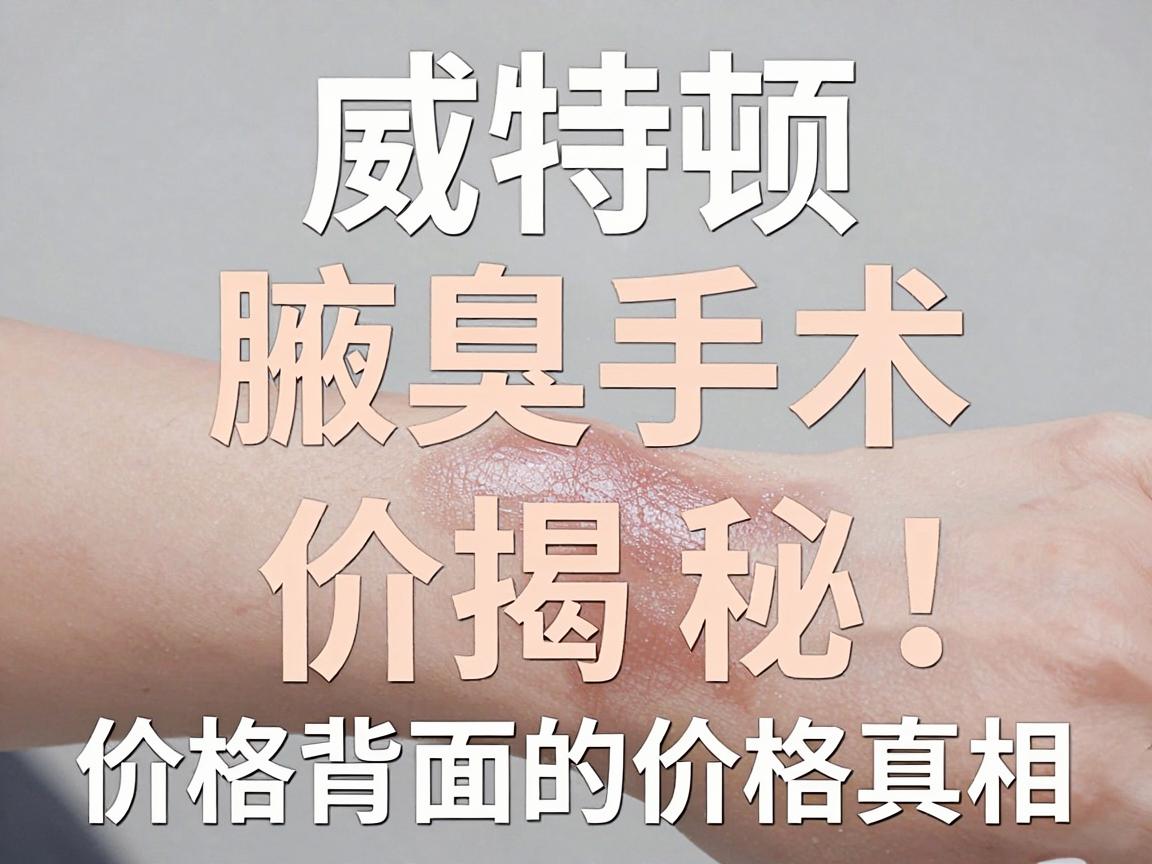 腋臭手术价格大揭秘!威特顿智能可视腋臭价格,价格背后的价格真相 腋臭手术价格大揭秘!威特顿智能可视腋臭价格,价格背后的价格真相