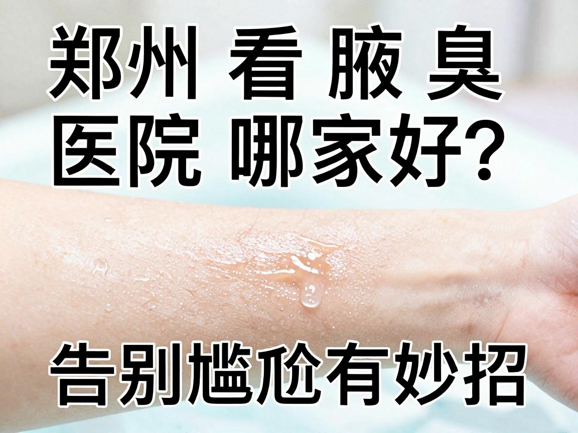 郑州看腋臭医院哪家好?选对医院看腋臭,告别尴尬有妙招 郑州看腋臭医院哪家好?选对医院看腋臭,告别尴尬有妙招