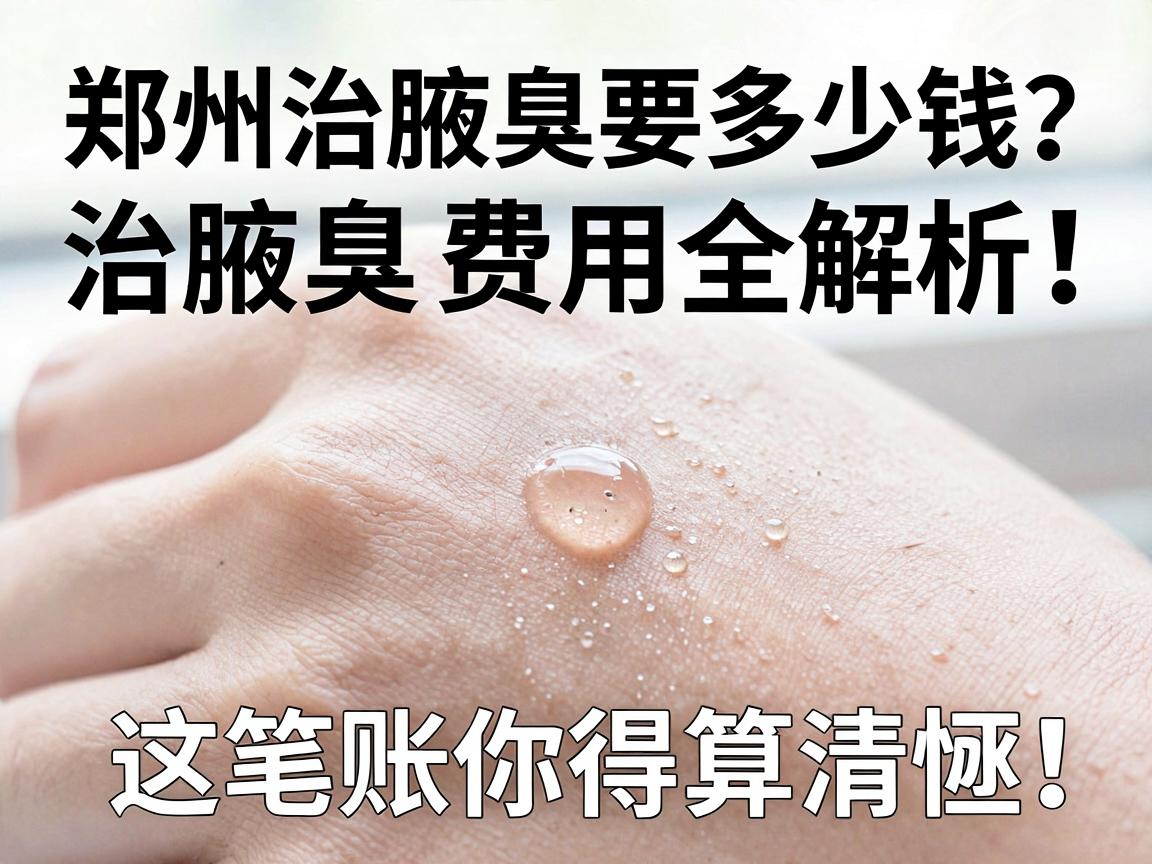 郑州治腋臭要多少钱?治腋臭费用全解析,这笔账你得算清楚! 郑州治腋臭要多少钱?治腋臭费用全解析,这笔账你得算清楚!