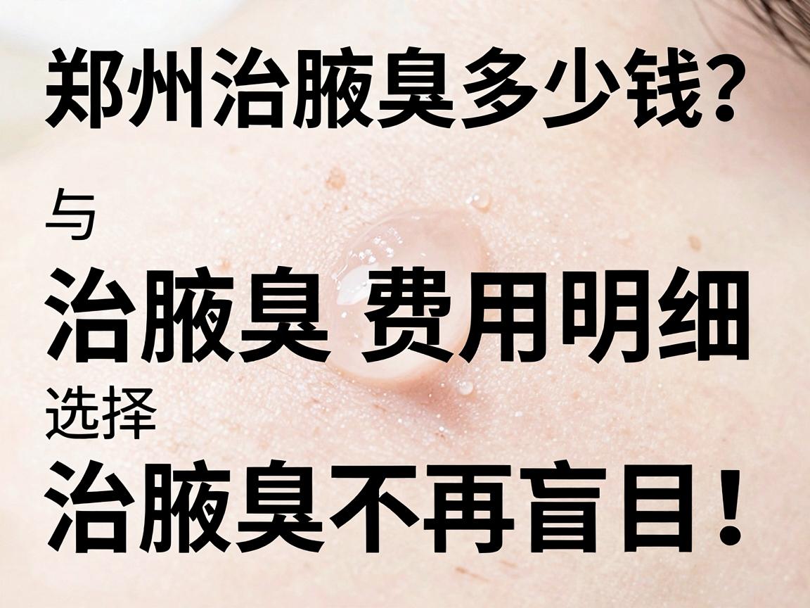 郑州治腋臭多少钱?治腋臭费用明细与选择指南,治腋臭不再盲目 郑州治腋臭多少钱?治腋臭费用明细与选择指南,治腋臭不再盲目