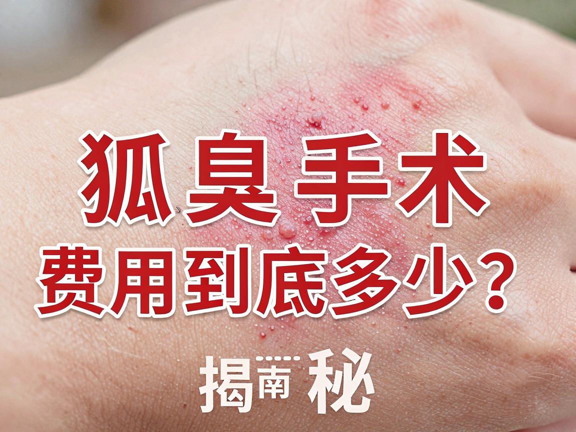 河南狐臭手术费用大揭秘,狐臭手术费用到底多少?这些因素决定价格高低 河南狐臭手术费用大揭秘,狐臭手术费用到底多少?这些因素决定价格高低