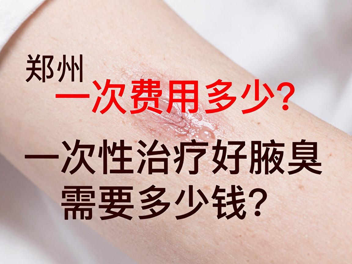 郑州腋臭治疗一次费用多少?一次性治疗好腋臭需要多少钱?看完这篇就懂了 郑州腋臭治疗一次费用多少?一次性治疗好腋臭需要多少钱?看完这篇就懂了