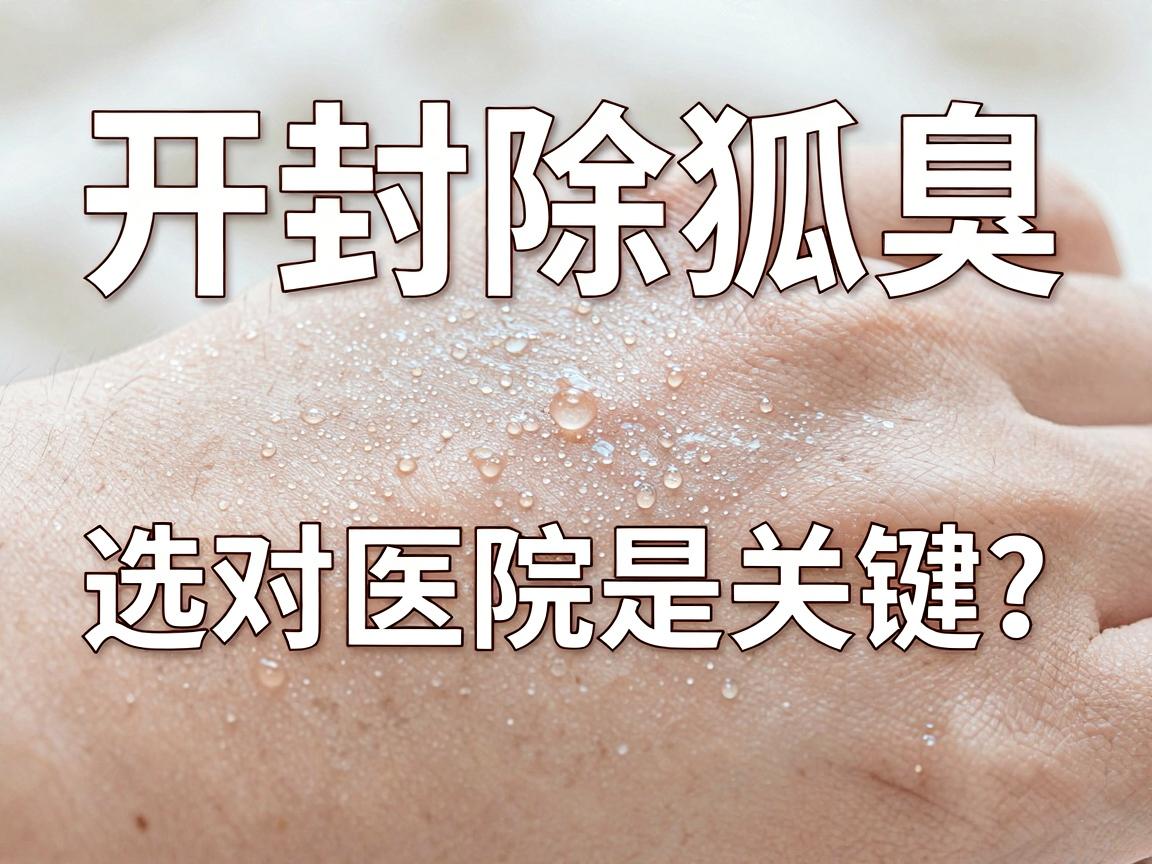 开封除狐臭,选对医院是关键!开封腋臭医院怎么挑?看完这篇就懂了 开封除狐臭,选对医院是关键!开封腋臭医院怎么挑?看完这篇就懂了