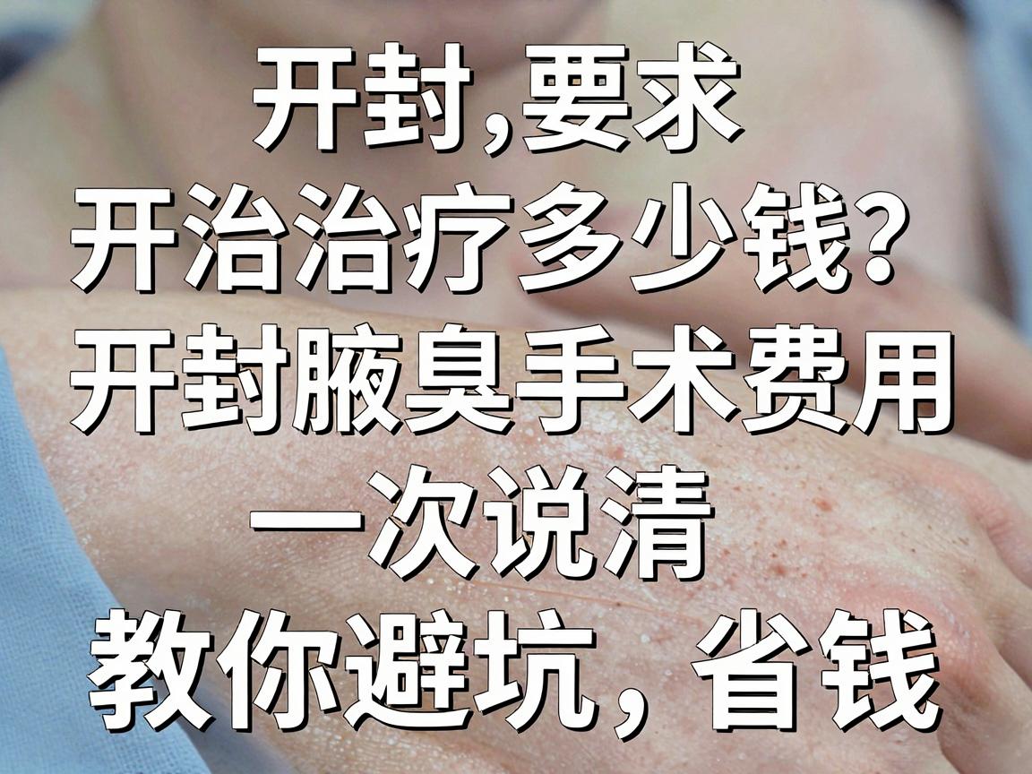 开封治疗腋臭手术多少钱?一次说清开封腋臭手术费用,教你避坑省钱 开封治疗腋臭手术多少钱?一次说清开封腋臭手术费用,教你避坑省钱