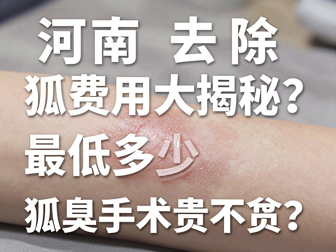 河南去除狐臭手术费用大揭秘,最低多少钱?狐臭手术费用到底贵不贵? 河南去除狐臭手术费用大揭秘,最低多少钱?狐臭手术费用到底贵不贵?