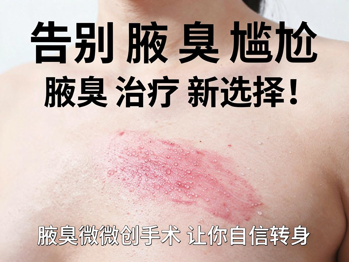 告别腋臭尴尬,腋臭治疗新选择,腋臭微创手术让你自信转身 告别腋臭尴尬,腋臭治疗新选择,腋臭微创手术让你自信转身