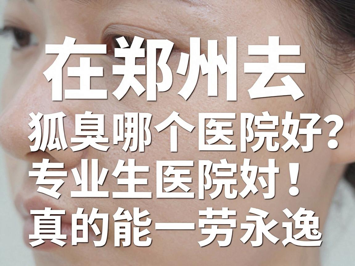 在郑州去狐臭哪个医院好?专业医生告诉你,选对医院,真的能一劳永逸 在郑州去狐臭哪个医院好?专业医生告诉你,选对医院,真的能一劳永逸