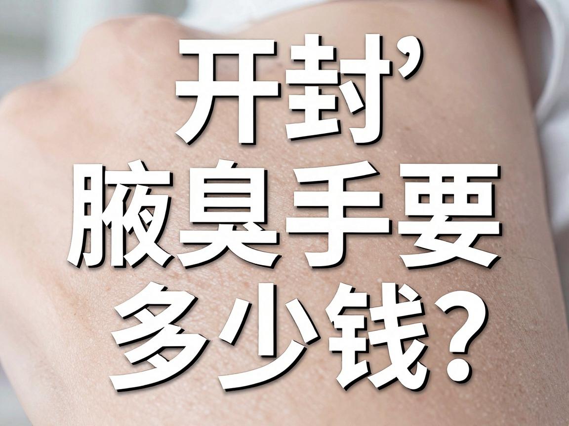 开封腋臭手术要多少钱?揭秘腋臭手术费用背后的真相与避坑指南 开封腋臭手术要多少钱?揭秘腋臭手术费用背后的真相与避坑指南