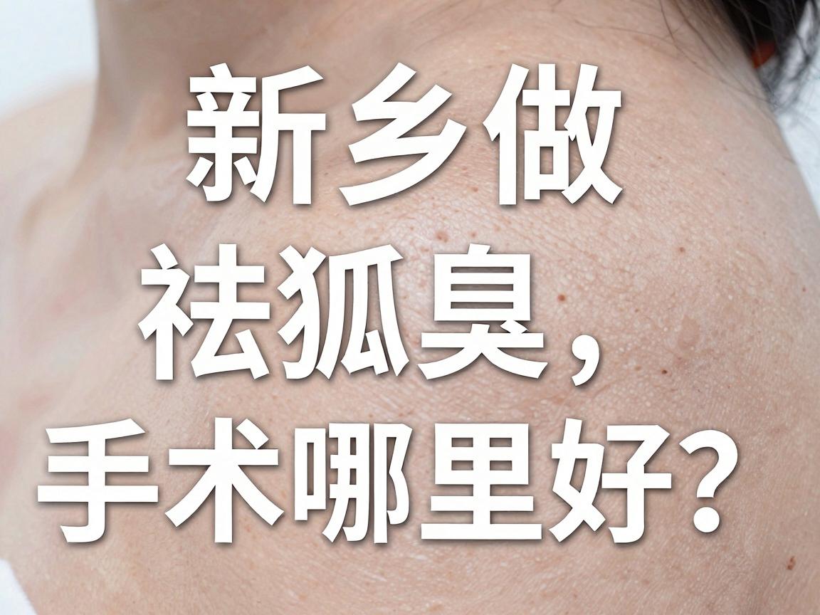 新乡做祛狐臭手术哪里好?新乡祛狐臭医院选择指南 新乡做祛狐臭手术哪里好?新乡祛狐臭医院选择指南