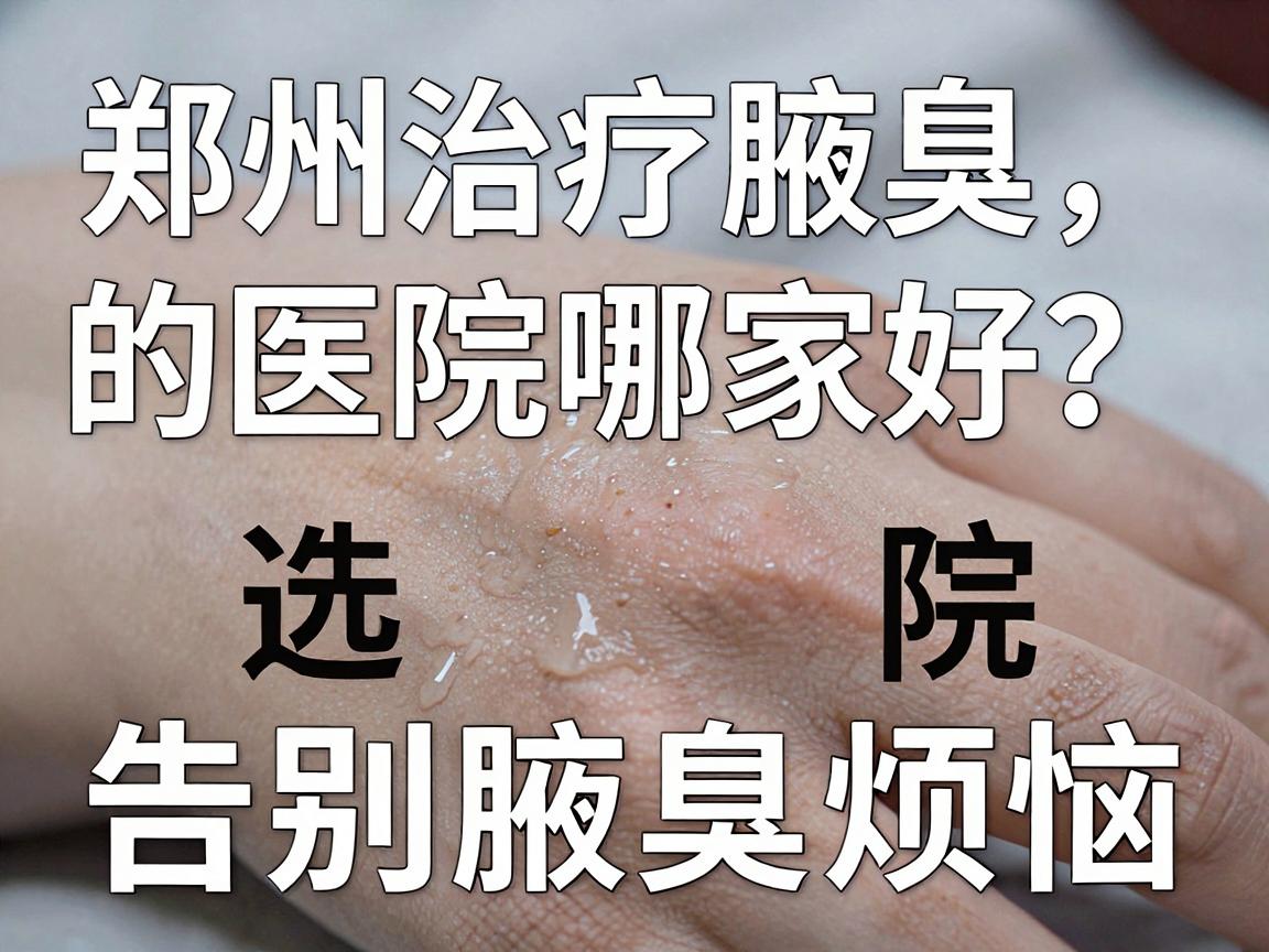 郑州治疗腋臭的医院哪家好?选对医院,告别腋臭烦恼 郑州治疗腋臭的医院哪家好?选对医院,告别腋臭烦恼