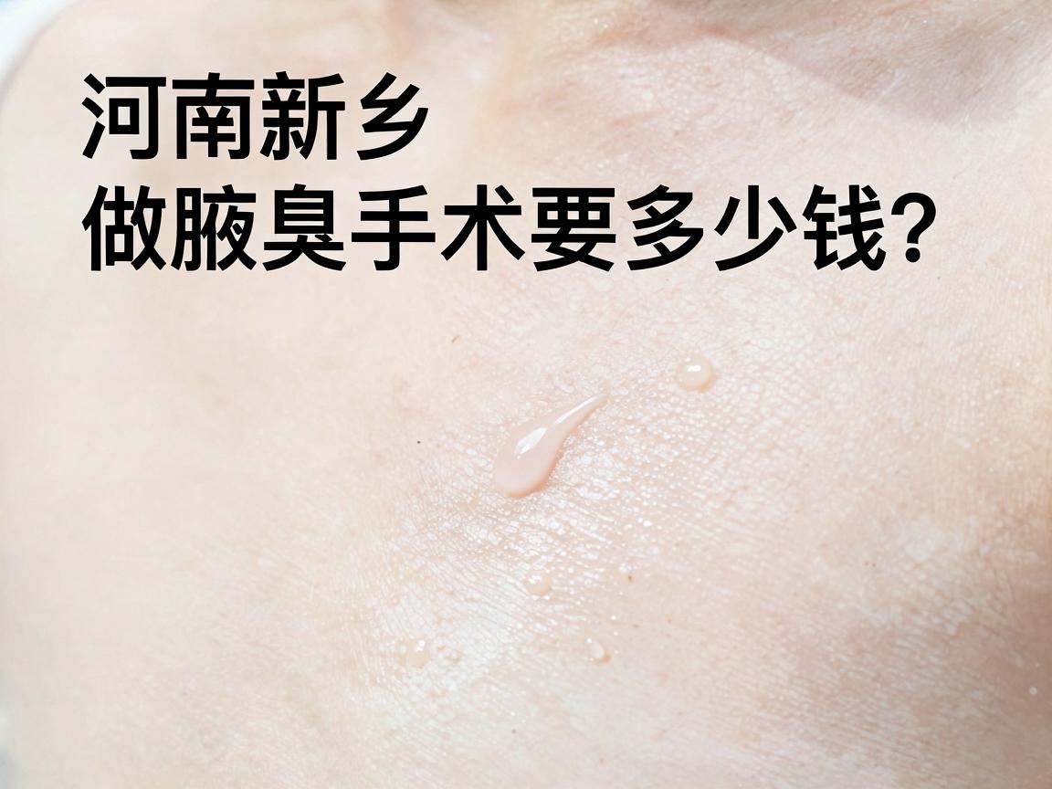 河南新乡做腋臭手术要多少钱?做腋臭手术的价格与费用明细分析 河南新乡做腋臭手术要多少钱?做腋臭手术的价格与费用明细分析
