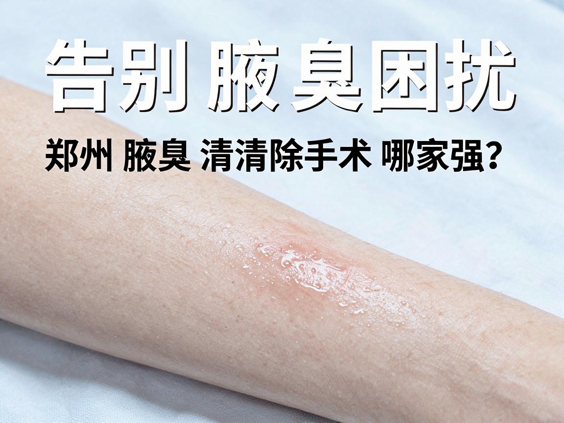 告别腋臭困扰,郑州腋臭清除手术哪家强?腋臭清除选对医院是关键 告别腋臭困扰,郑州腋臭清除手术哪家强?腋臭清除选对医院是关键