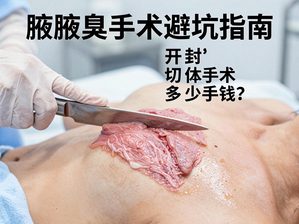 开封切除腋臭手术多少钱?费用明细与切除腋臭手术避坑指南 开封切除腋臭手术多少钱?费用明细与切除腋臭手术避坑指南